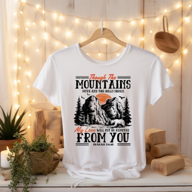 Inspirational Christian Bible Scripture Quote T-Shirt (Creator Uploaded)