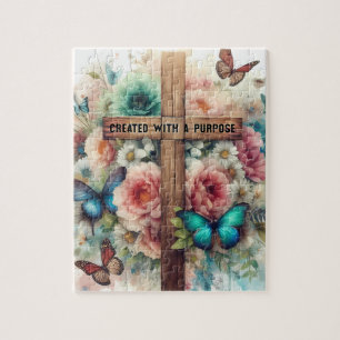 inspirational Christian Bible Verse Jigsaw Puzzle