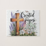 inspirational Christian Bible Verse Jigsaw Puzzle<br><div class="desc">Puzzle
Inspirational Christian Bible Verse
Created With A Purpose
Religious/Spirituality/Faith
Quotes/Sayings</div>