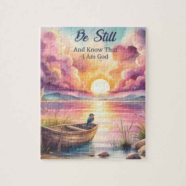 inspirational Christian Bible Verse Jigsaw Puzzle (Vertical)