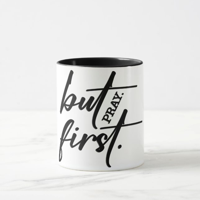 Inspirational Christian Bible Verse Mug (Center)