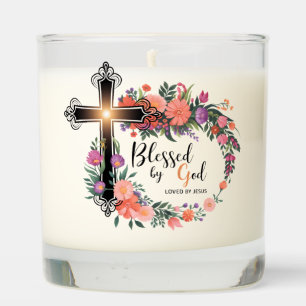 Inspirational Christian Bible Verse Scented Candle