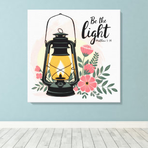 Inspirational Christian Bible Verse /Scripture Canvas Print
