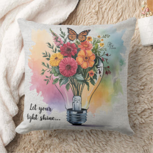 Inspirational Christian Bible Verse /Scripture Throw Pillow