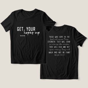 Inspirational Christian Bible Verse Tri-Blend Shirt
