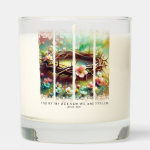 Inspirational Christian Crown Of Thorns Scented Candle