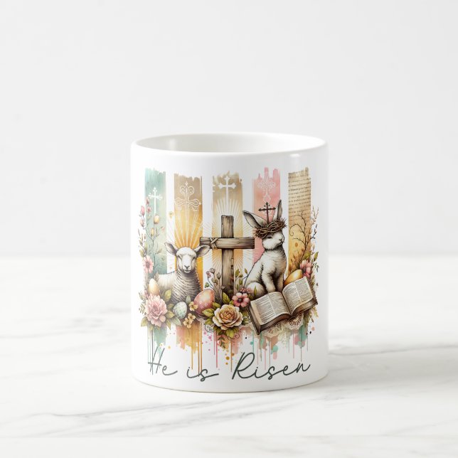 Inspirational Christian Easter Coffee Mug (Center)