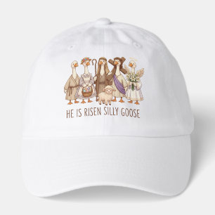 inspirational Christian Easter He I s Risen Verse Hat