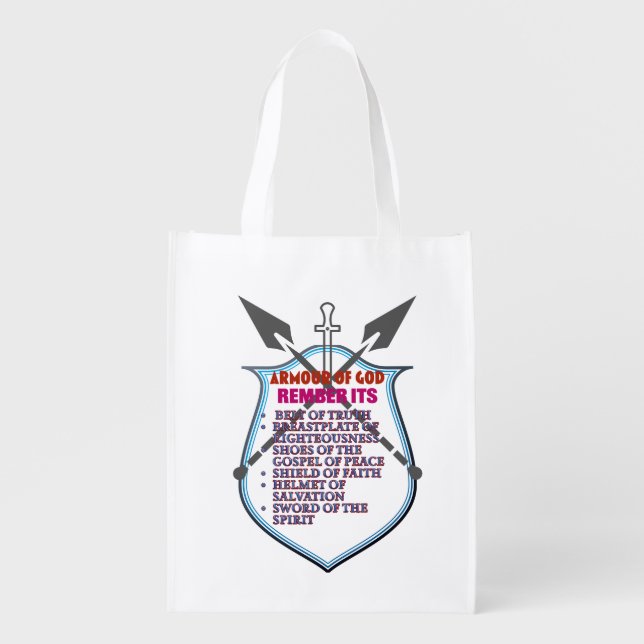 Inspirational Christian Faith Based Tote Bag (Front)