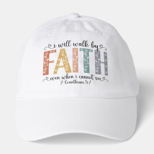inspirational Christian Faith Verse Hat