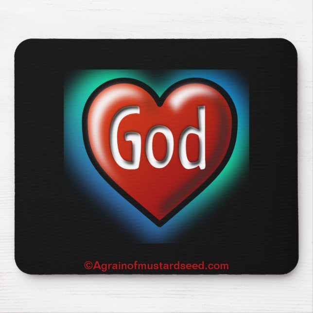 Inspirational Christian Mouse Pad (Front)