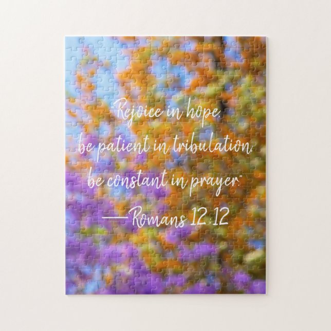 Inspirational Christian Puzzle (Vertical)