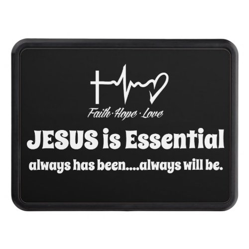 Inspirational Christian Quote Hitch Cover