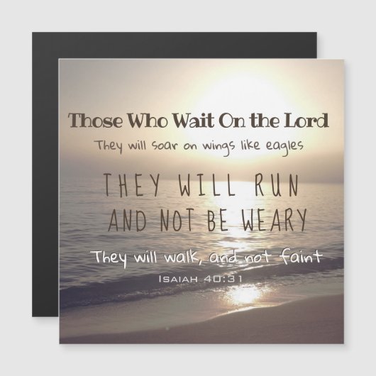 Inspirational Christian Religious Scripture Eagles (Front/Back)