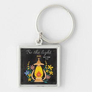Inspirational Christian Saying/Bible Verse Keychain