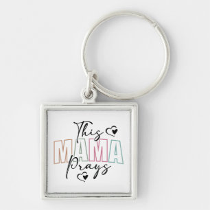 Inspirational Christian Saying Keychain