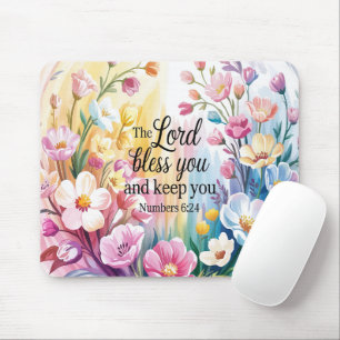 Inspirational Christian Scripture Mouse Pad