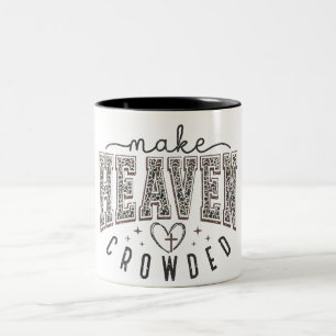 Inspirational Christian Verse Two-Tone Coffee Mug