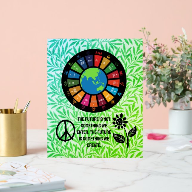 Inspirational Classroom Office Home WallArt Custom Acrylic Sign (Wedding)