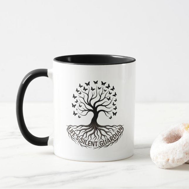 Inspirational Coffee Cup (With Donut)