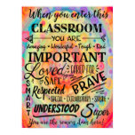 Inspirational Colorful Classroom Poster Inspirational Colorful Classroom Poster