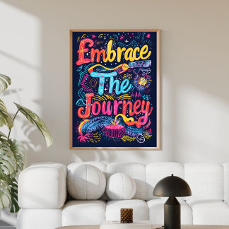 Inspirational Colorful Modern Wall Art 