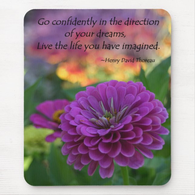 Inspirational colorful mousepads bulk discount (Front)