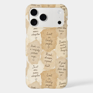 Inspirational Cream Books Magic iPhone 17 Pro Max Case
