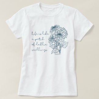 Inspirational Dahlia Seedlings T-shirt