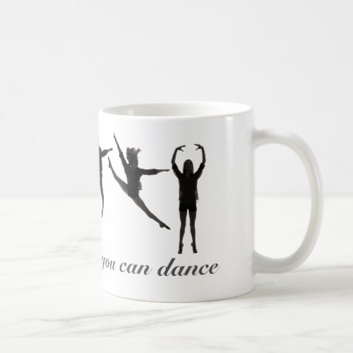 Inspirational Dance Coffee Mug beautiful lines