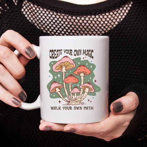 Inspirational Encouragement Create Own Magic Gift  Coffee Mug