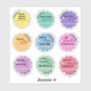 Inspirational - Encouragement, Motivational Quotes Sticker
