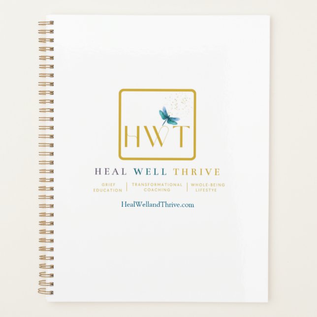 Inspirational Encouragement & Support  Planner (Front)