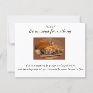 Inspirational Encouraging Scripture Quote Cute Fox