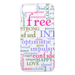 Inspirational Encouraging Words iPhone 8/7 Case