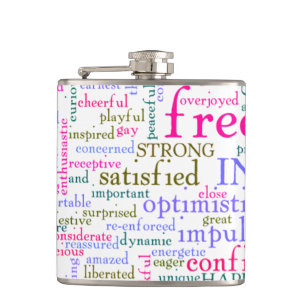 Inspirational Encouraging Words Flask