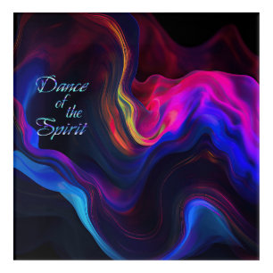 Inspirational Faith Artwork-Dance In the Spirit Acrylic Print