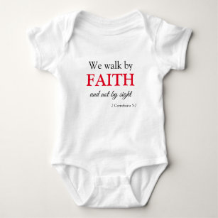 Inspirational Faith Baby Bodysuit