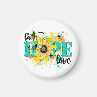 Inspirational, Faith, Hope & Love Magnet