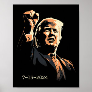 Inspirational Fist Pump July 13 2024 Poster