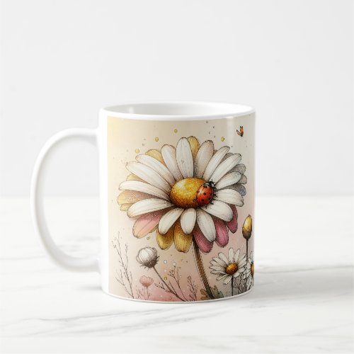 Inspirational Floral Coffee Mug