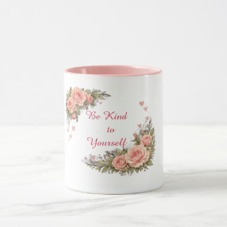 Inspirational Floral Mug