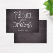 Inspirational Follow Your Dreams Quote (Desk)