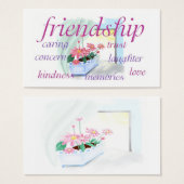 Inspirational Friendship Wallet Size Card (Front & Back)