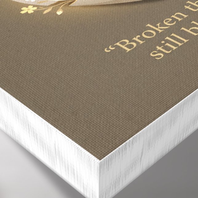 Inspirational Galaxy Wall Art Canvas Photo Tile (Detailed)