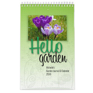 Inspirational Garden Notes & Planner 2026 Photo Calendar