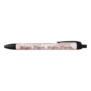 Inspirational Garden Quote Right Plant Right Place Pen
