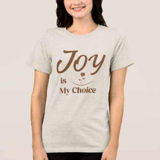 Inspirational Gift Tri-Blend Shirt
