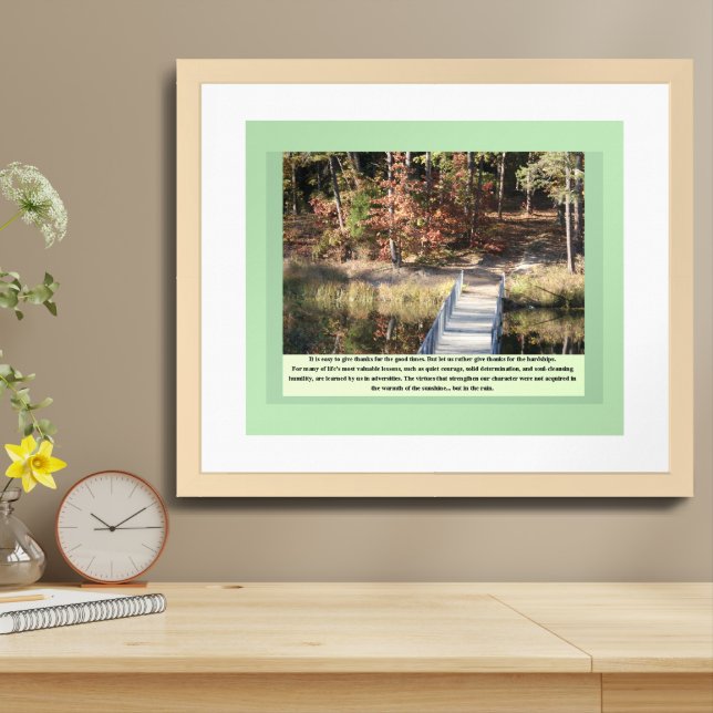 Inspirational Gifts Quiet Courage Framed Art (Table Top)