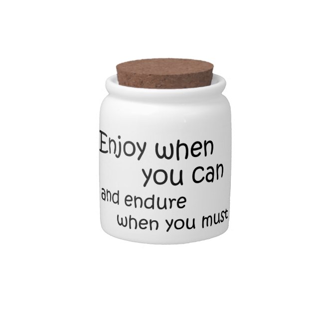 Inspirational gifts unique motivational gift ideas candy jar (Front)